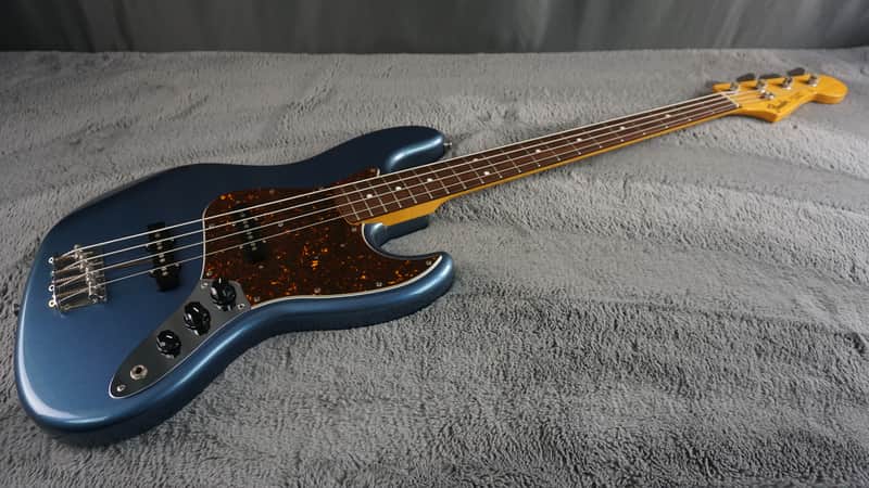 Fender JB62 Jazz Bass 2014 - Dark Blue - Japan w/ Premium Soft