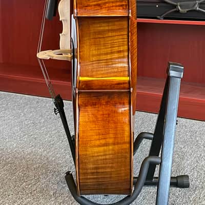 Exceptional Sounding Cello Master Wang's Own Work 200-y Old Spruce No. W8 image 16