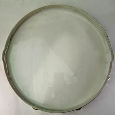 Leedy 15"Broadway Standard"Stick-Chopper Nickel NOB Snare Drum Resonant Rim/Hoop image 6