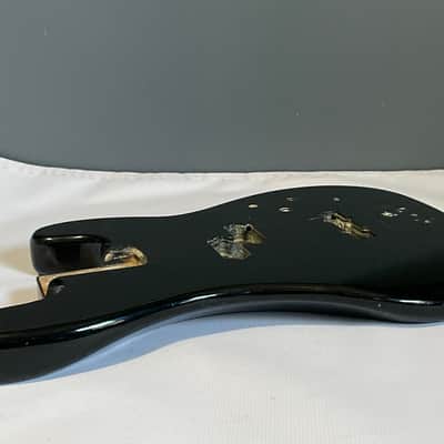 1980's Overseas Kramer Striker 700st Black 4 String Electric Bass Guitar Body image 20