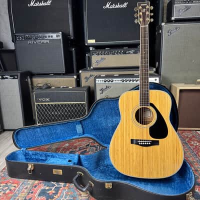 Yamaha FG B1N Bamboo Dreadnaught Acoustic - 1990 image 7