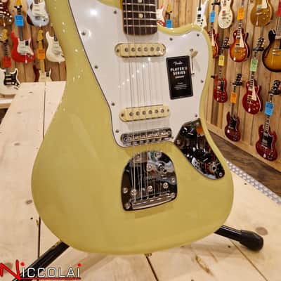 Fender Player II Jaguar, Rosewood Fingerboard, Hialeah Yellow image 6