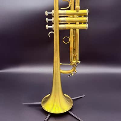 BACH STRADIVARIUS 190M37X Bb TRUMPET – RAW BRASS – MINT CONDITION – ORIGINAL BACH CASE image 3