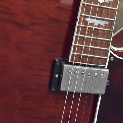 1997 Gibson Custom Tal Farlow Signature Wine Red Hollowbody Electric Guitar w/ Case - #91167017 image 8