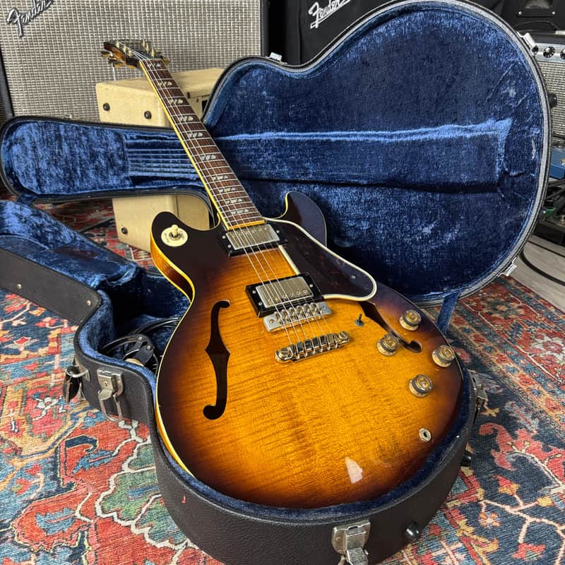 Greco SV800S Super View Semi Hollowbody ES339 Style Maxon PU2 Fujigen 1979 image 1