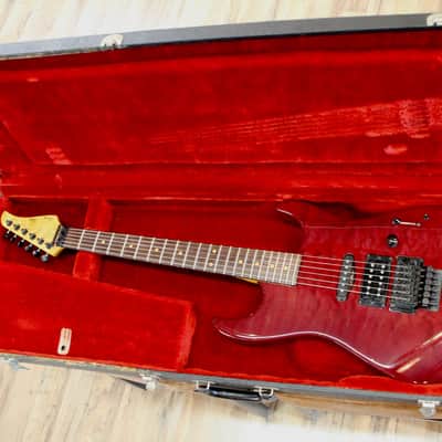 Pensa Suhr Custom Built 1987 Gloss Wine Red image 1