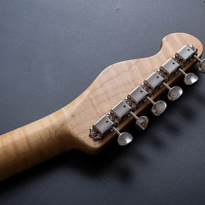 Starr Custom Offset Telemaster Jazzcaster | Short Scale | Mojo UK Pickups | Callaham & Emerson Custom Upgrades Telemaster 2020-2023 - translucent white image 11