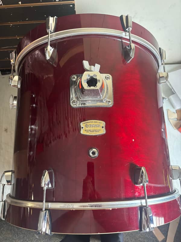 Used Yamaha Stage Custom Cranberry Red 20x17  Bass Drum image 1