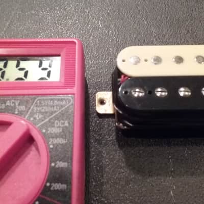 Unbranded Zebra Hot Neck Humbucker Pickup / FREE SHIPPING! image 2