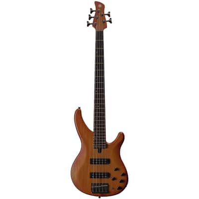 Yamaha TRBX505 5-String Bass Guitar Brick Burst image 2