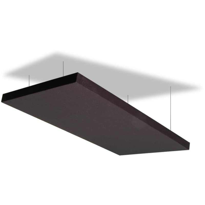 Primacoustic 1.5 inch Nimbus 24x48 inch Acoustic Ceiling Cloud Panel 2-pack - Grey image 1