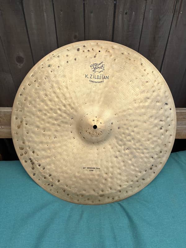 Zildjian 22" K Constantinople Medium Thin Low Ride Cymbal