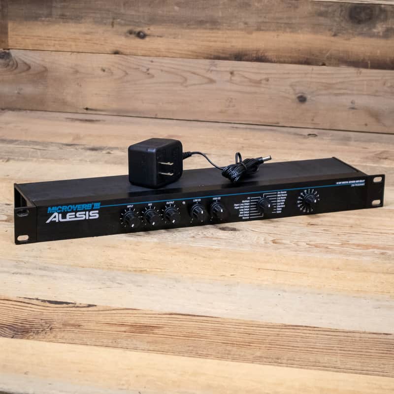 Alesis Microverb III Digital Reverb with PSU Micro-verb Three 3 FX U286154 image 1