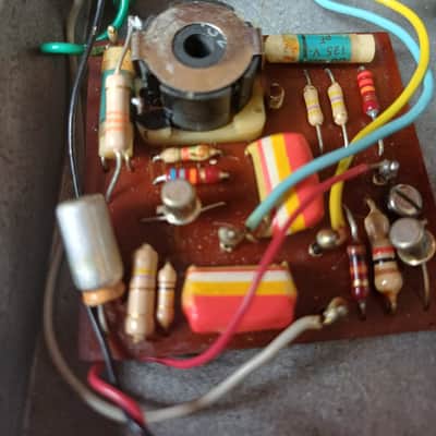 Rare! Jen Cry Baby Clyde Transition Wah 1968 Italy Halo "stack-of-dimes" Vox/Jen McCoy V846 60s image 19