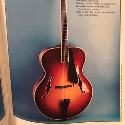 Benedetto Manhattan 18" Archtop Sunburst image 5
