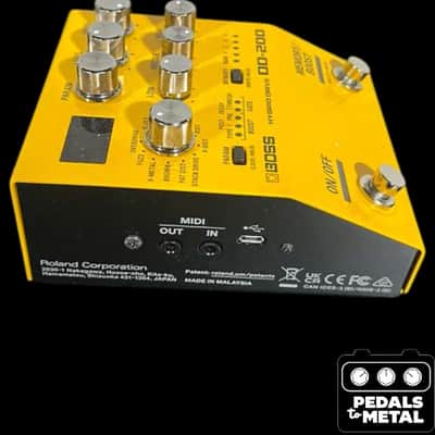 Boss OD-200 Overdrive 2019 - Present - Orange - X17728 image 3
