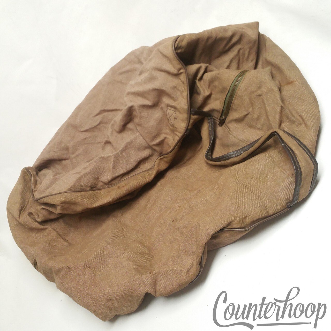Ludwig 14x20" Canvas Fabric Bass Drum Case Soft Shell Covers Vintage 50s USA* — main photograph