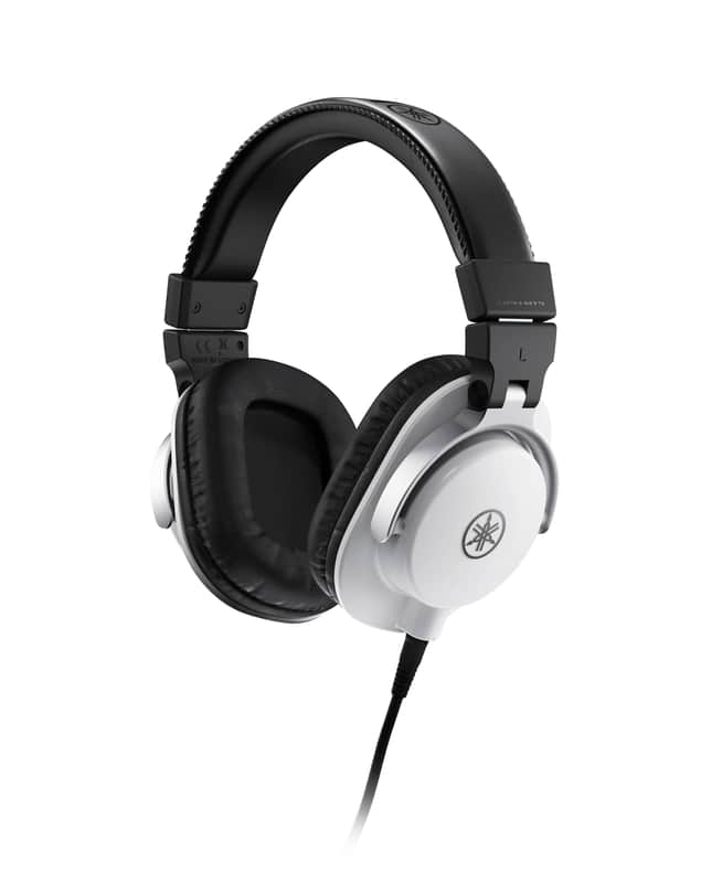 Yamaha HPH-MT5 Studio Monitor Headphones White image 1