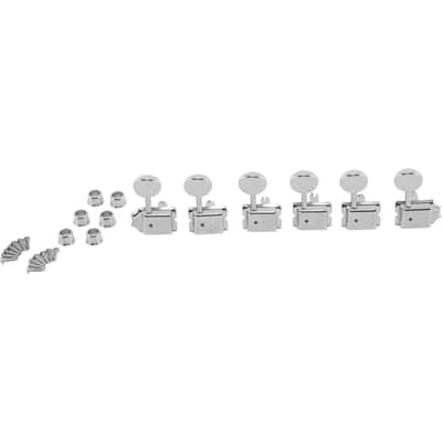 Fender American Vintage Staggered Guitar Tuners for Strat or Tele - Chrome image 2