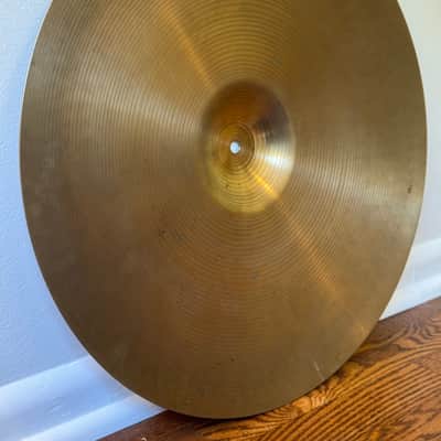 Paiste 20" Formula 602 "Pre-Serial" Medium Ride Cymbal 1965 - 1971 - VIDEO image 7
