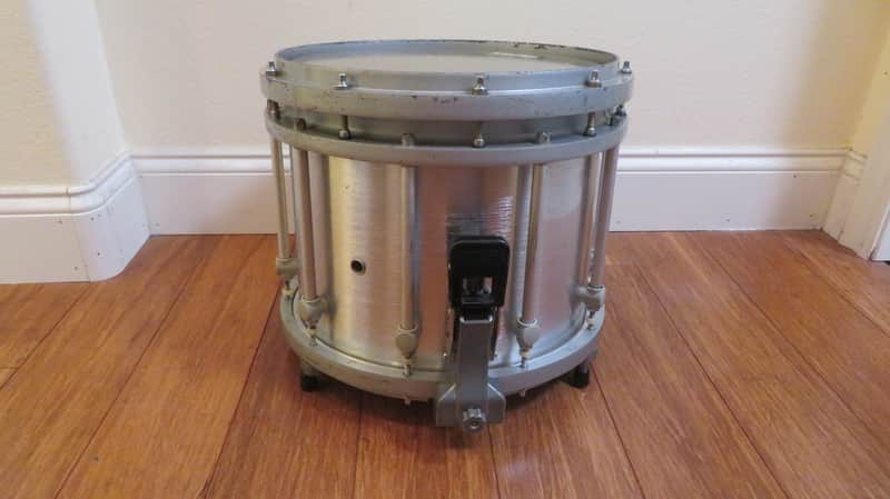 Yamaha 13" Marching Snare Drum - Silver Finish - Good Condition. image 1