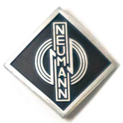 Genuine Neumann Replacement Badge for U67 Microphone - Black