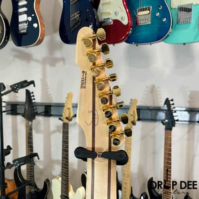 ESP LTD Javier Reyes Signature JRV-8 8-String Electric Guitar w/ Case-Metallic Gold image 15