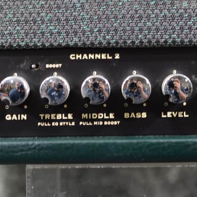 Trace Elliot Trident H100 100 watt 3 channel Tube Amp Head Vintage 90s w Factory Footswitch & FAST Shipping image 3