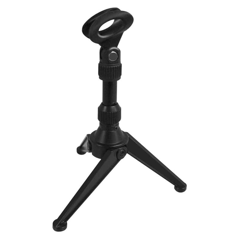 Ultimate Support JamStands JS-MMS1 Mini Tripod Table-Top Mic Stand/Mic Clip image 1