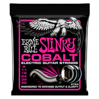 Ernie Ball 2723 Super Slinky Cobalt Electric Guitar Strings image 1