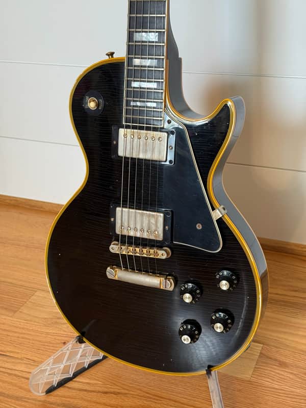 Gibson Custom Shop 1968 Les Paul Custom Reissue “Black Beauty” Aged – 2017 – w/ COA, Case Candy image 1