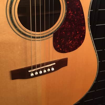1990’s Sigma by Martin (Korea) DR-41 Dreadnought Acoustic Guitar w/ Hardshell Case image 6