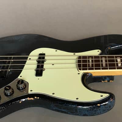Fender Jazz Bass 3-Bolt with Rosewood Fretboard 1974 - 1983 - Black image 5