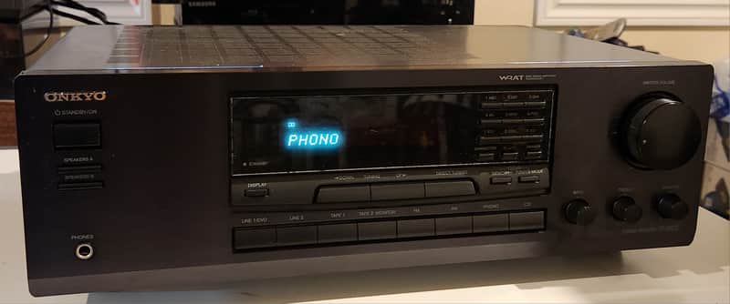 Onkyo Onkyo TX-8222 Stereo receiver 90 - Black metal image 1