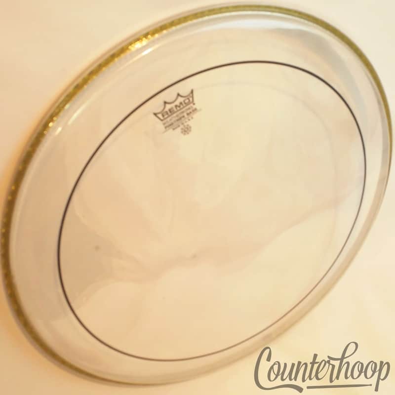 *Remo 20" Pinstripe Bass Drum Head Weatherking Made In USA Batter Excellent* image 1