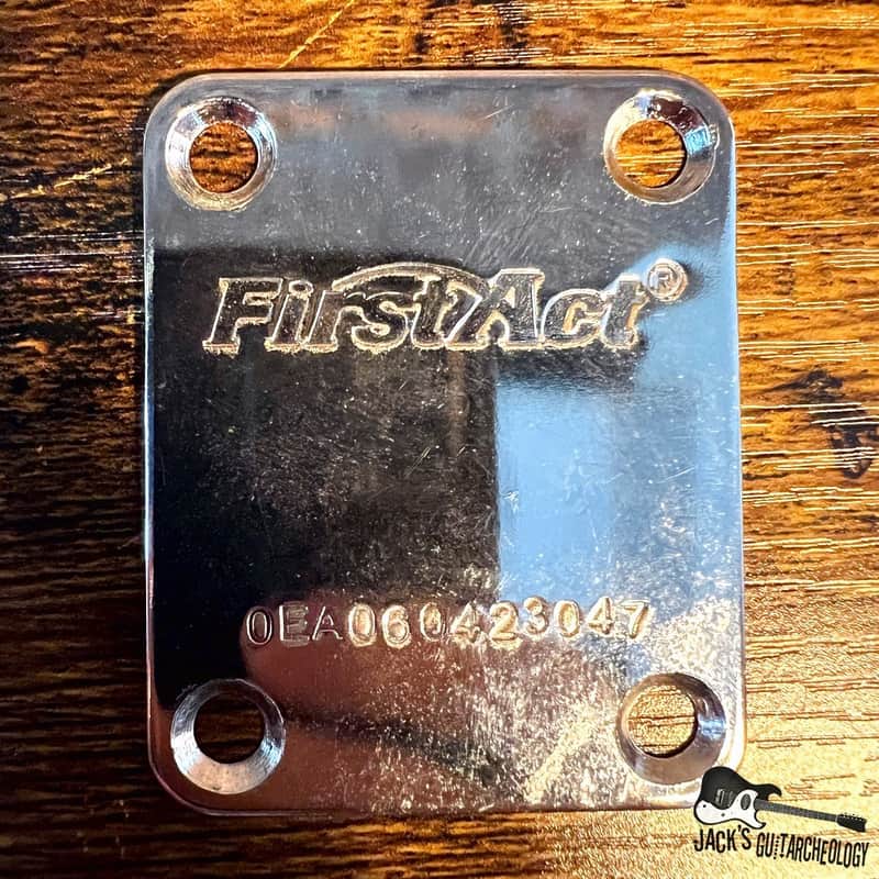 First Act Neck Plate (2000-10s - Chrome) image 1