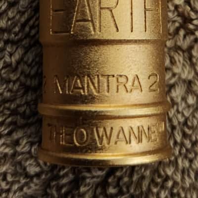 Theo Wanne Earth Mantra 2 Gold-Plate Alto Sax Mouthpiece (7) 2020s USA image 6