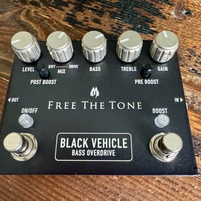 Free The Tone BV-1V Black Vehicle Bass Overdrive | Reverb