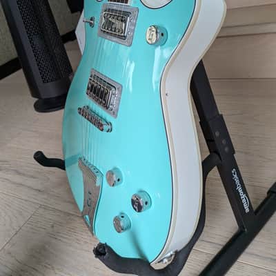 Gretsch G5237 Electromatic Double Jet FT 2020 - Surf Green and White image 14