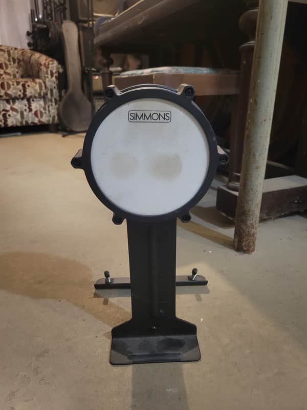 Simmons Single Zone Electronic Kick Drum Pad 2010s - Black image 1