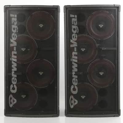 Cerwin-Vega Prostax PS-410 Passive 300w PA Speakers Cerwin Vega! #35210 image 2