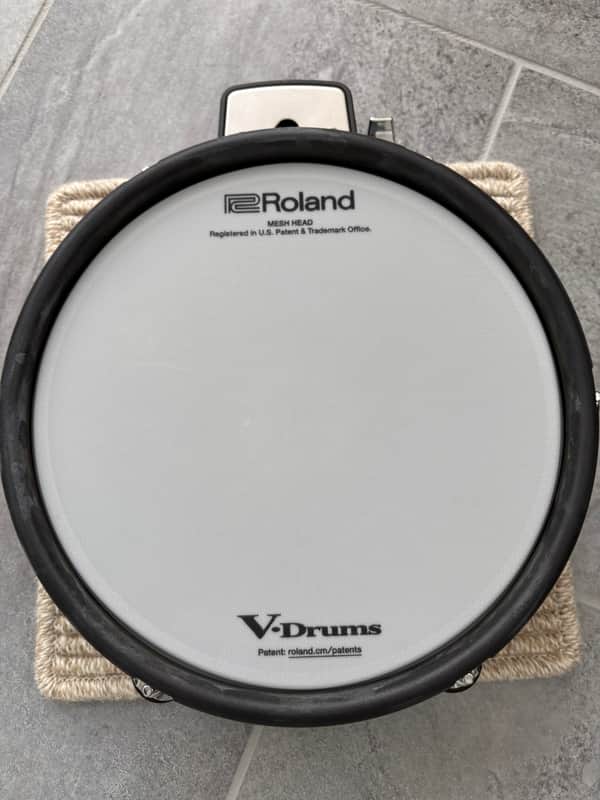 Roland PDX-100 V-Pad 10" Dual-Trigger Mesh Drum Pad 2010s - Black image 1