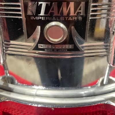 Tama 8056 Imperialstar Mastercraft Steel 6.5x14" 10-Lug Snare Drum with Roller-Action Snare Strainer 1980 - 1985 - Chrome image 4