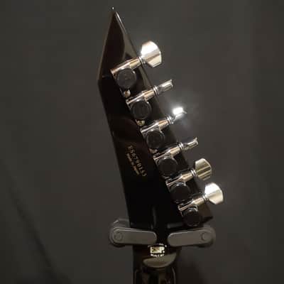 ESP E-II SV Standard Black with White Pinstripes with Hard Case image 11