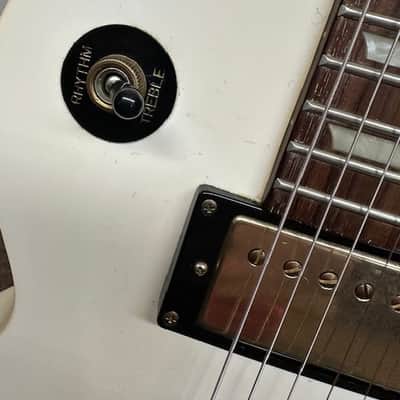 Used Epiphone Les Paul Studio White Electric Guitar w/ Gig Bag image 5