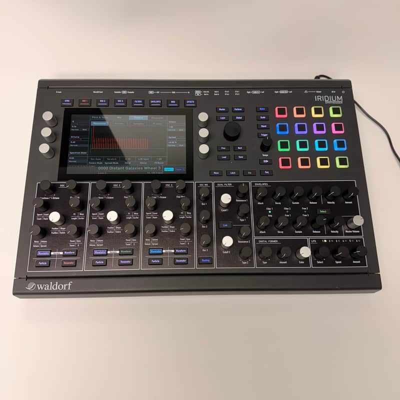 Waldorf Iridium Desktop Synthesizer Owned By Puscifer image 1
