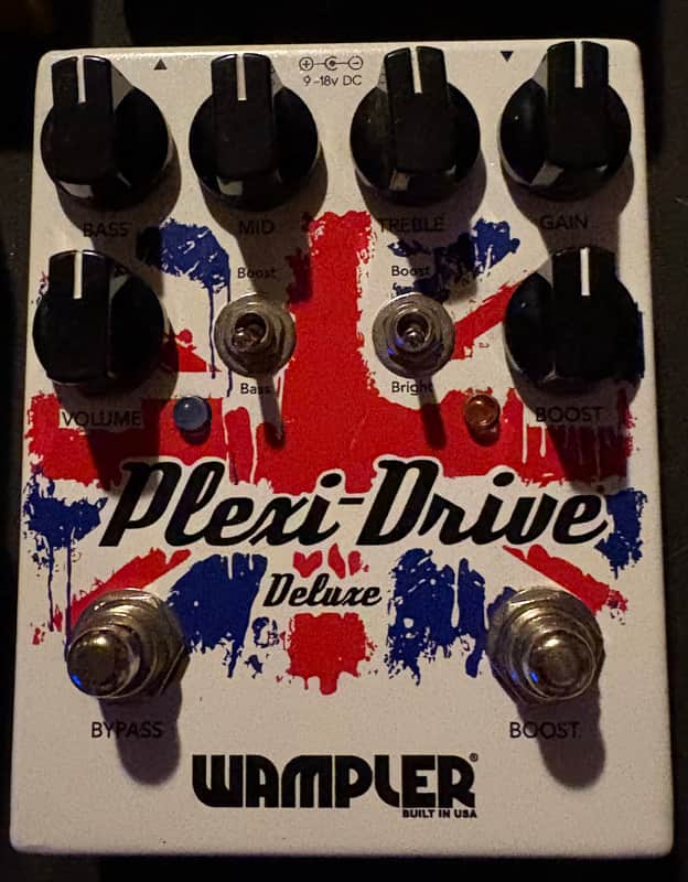 Wampler Plexi-Drive Deluxe V2 (Small Logo) 2010s - Graphic