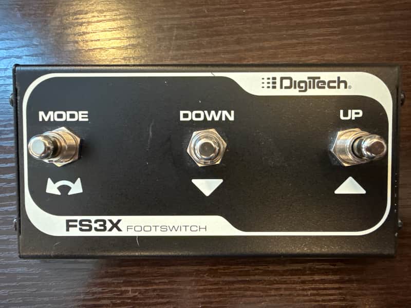 DigiTech FS3X 3 Button Footswitch