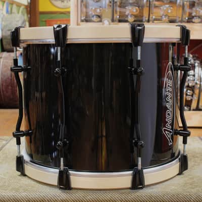 Andante 12x15 Pipe Band Tenor Drum in Black Lacquer image 3