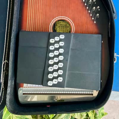 Oscar Schmidt OS-21C 21-Chord Autoharp (Tuned Like an Angel Harp) w/ Case image 2